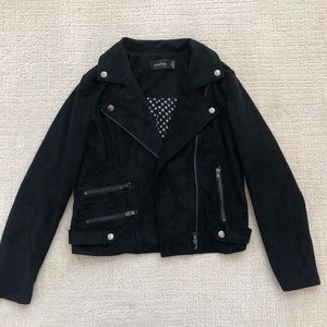 MINKPINK Suede Moto